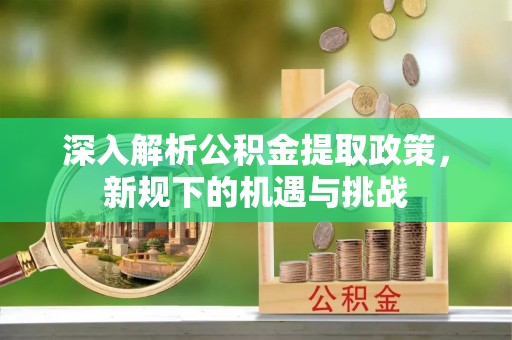 右玉深入解析公积金提取政策，新规下的机遇与挑战