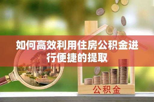 右玉如何高效利用住房公积金进行便捷的提取